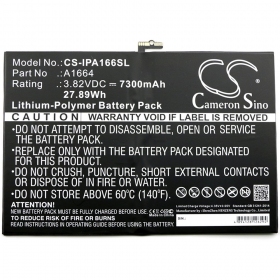 Apple iPad A1664 Pro 9.7 / iPad A1673 Pro 9.7 / iPad A1675 Pro 9.7 / iPad A1674 Pro 9.7 Batterie / Akku (7306mAh)