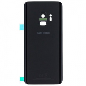 Samsung G960F Galaxy S9 Rückseite Akkudeckel Schwarz (Midnight Black) (gebraucht grade A, original)