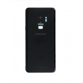 Samsung G965F Galaxy S9 Plus Rückseite Akkudeckel Schwarz (Midnight Black) (gebraucht grade C, original)