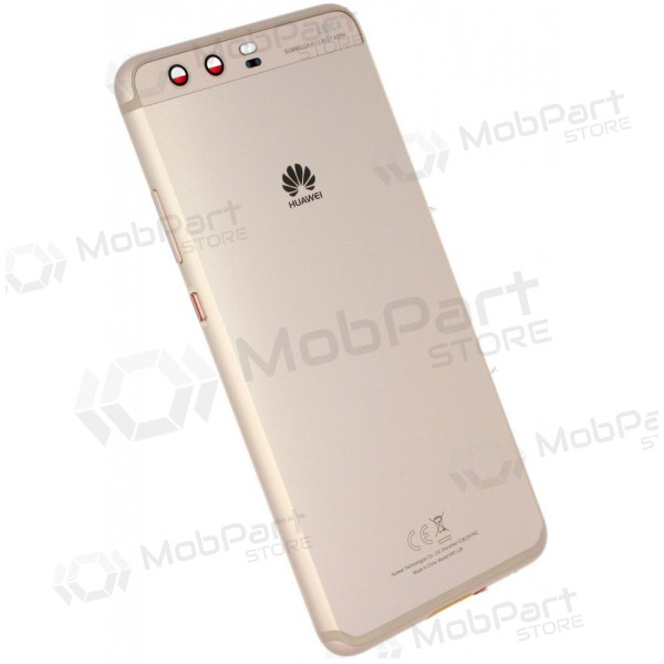 Huawei P10 Plus Rückseite Akkudeckel (Golden ) (gebraucht grade C, original)