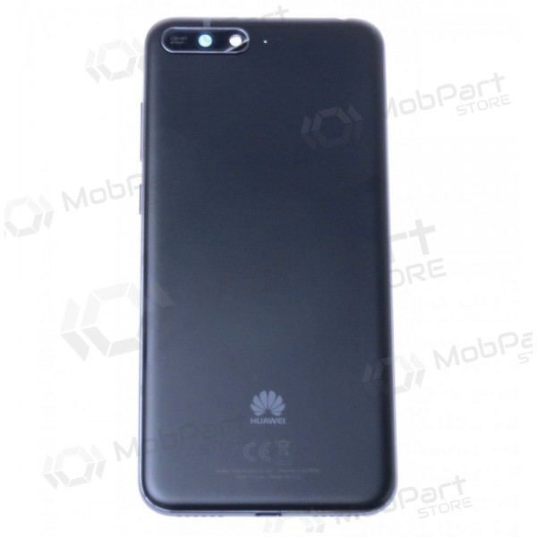 Huawei Y6 2018 Rückseite Akkudeckel (Schwarz) (gebraucht grade C, original) Huawei Y6 2018 Rückseite Akkudeckel (Schwarz) (gebraucht grade C, original)