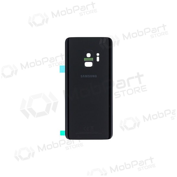 Samsung G960F Galaxy S9 Rückseite Akkudeckel Schwarz (Midnight Black) (gebraucht grade C, original) Samsung G960F Galaxy S9 Rückseite Akkudeckel Schwarz (Midnight Black) (gebraucht grade C, original)