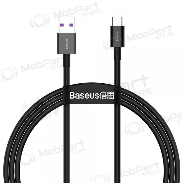 USB Kabel Baseus Superior iš USB į Type-C 66W 2.0m Schwarz CATYS-A01