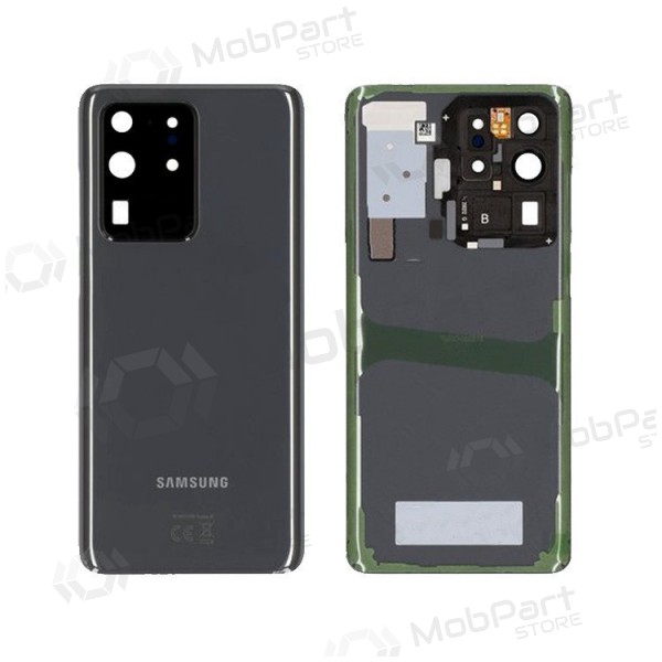 Samsung G988 Galaxy S20 Ultra Rückseite Akkudeckel Grau (Cosmic Grey) (gebraucht grade A, original)