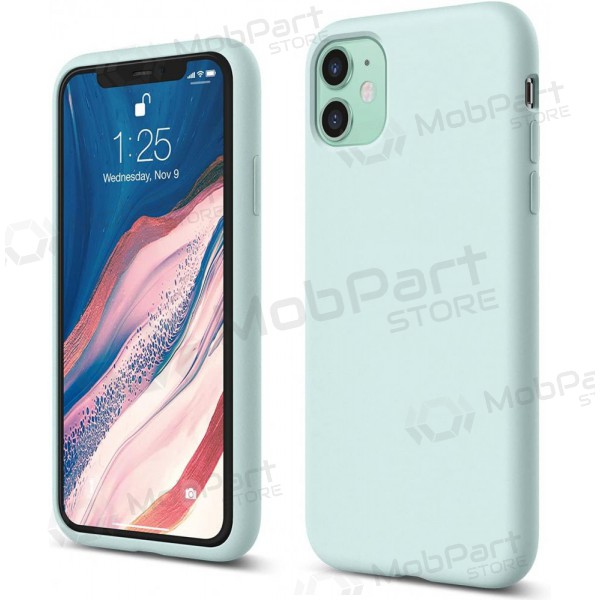 Apple iPhone 14 hülle - Liquid Silicone (Minze)