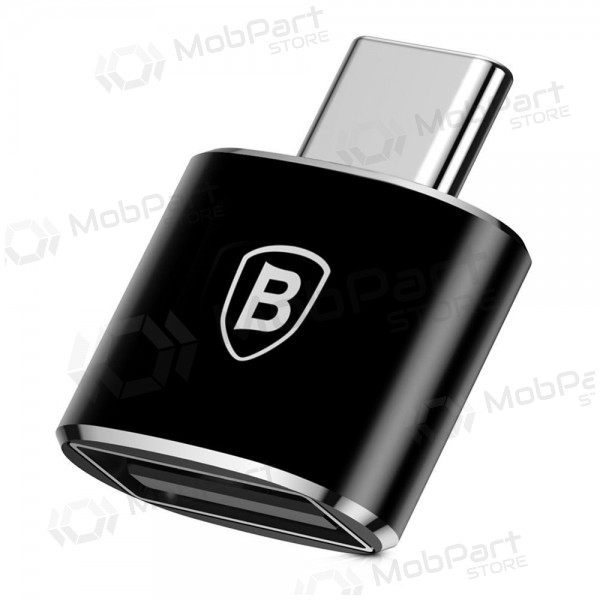 USB-C-Adapter Baseus CATOTG-01 USB-A auf USB-C OTG schwarz