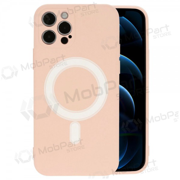 Apple iPhone 12 hülle - MagSilicone (sandfarben)