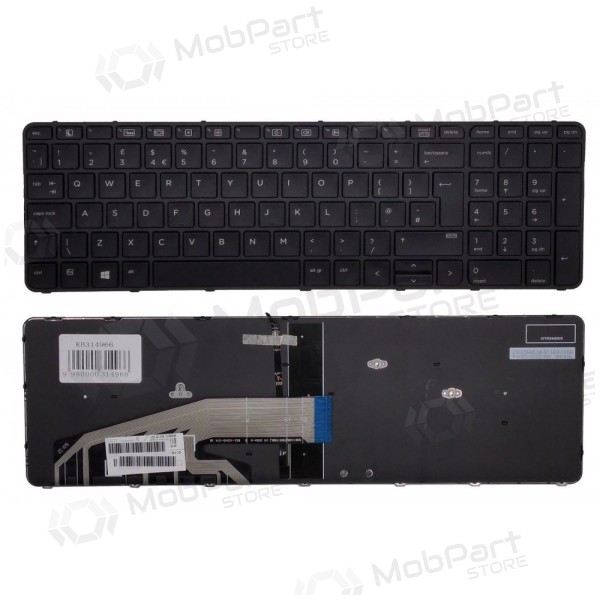 HP Probook 650 G2 / G3, 655 G2 / G3 Tastatur (mit Beleuchtung) HP Probook 650 G2 / G3, 655 G2 / G3 Tastatur (mit Beleuchtung)
