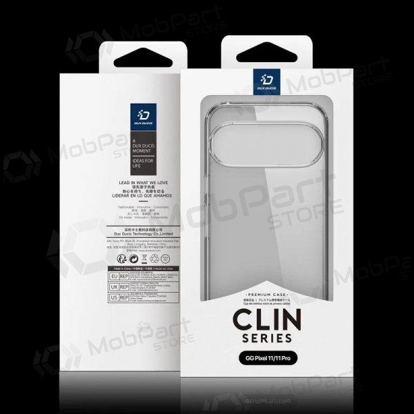 Google Pixel 11, 11 Pro hülle - Dux Ducis Clin - transparent