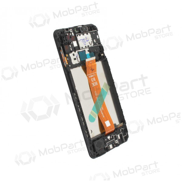 Samsung A127 Galaxy A12s (A125F LCD brown flex) 2021 Display (Schwarz) (mit Rahmen) (service pack) (original) Samsung A127 Galaxy A12s (A125F LCD brown flex) 2021 Display (Schwarz) (mit Rahmen) (service pack) (original)