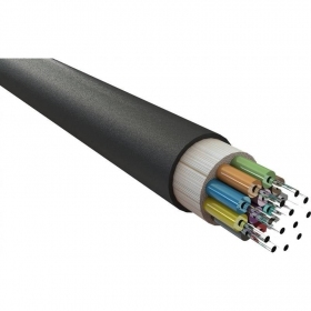 Glasfaserkabel EXCEL 200-157 12 Fasern Multimode OM3 50/125 LSZH CPR Cca UV-beständig 1000 N