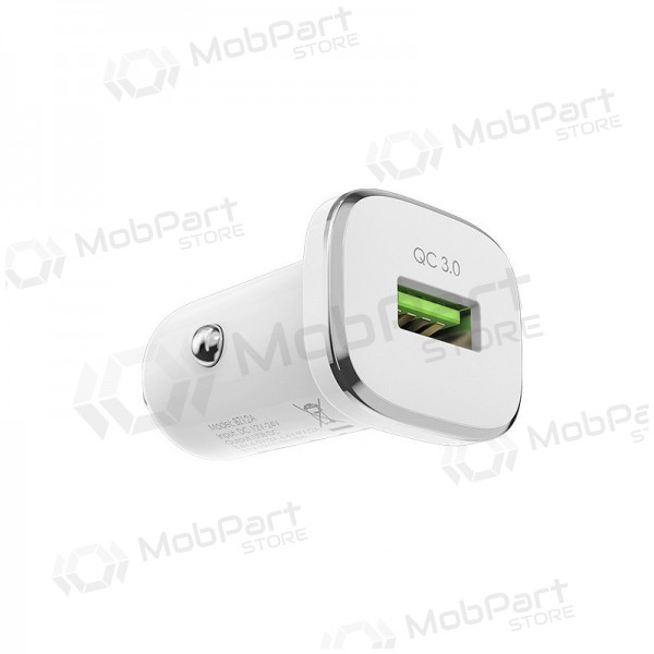 Ladegerät automobilinis Borofone BZ12A Quick Charge 3.0 (3.0A) (Weiß)