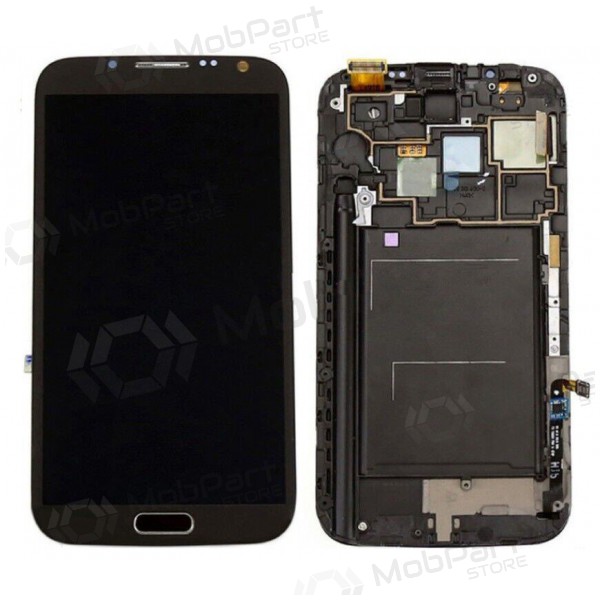 Samsung Galaxy Note 2 Display (Grau) (mit Rahmen) (original) Samsung Galaxy Note 2 Display (Grau) (mit Rahmen) (original)
