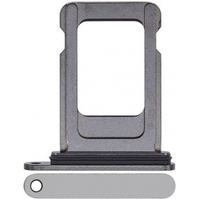 Apple iPhone 14 Pro / 14 Pro Max SIM-Kartenhalter (Schwarz)