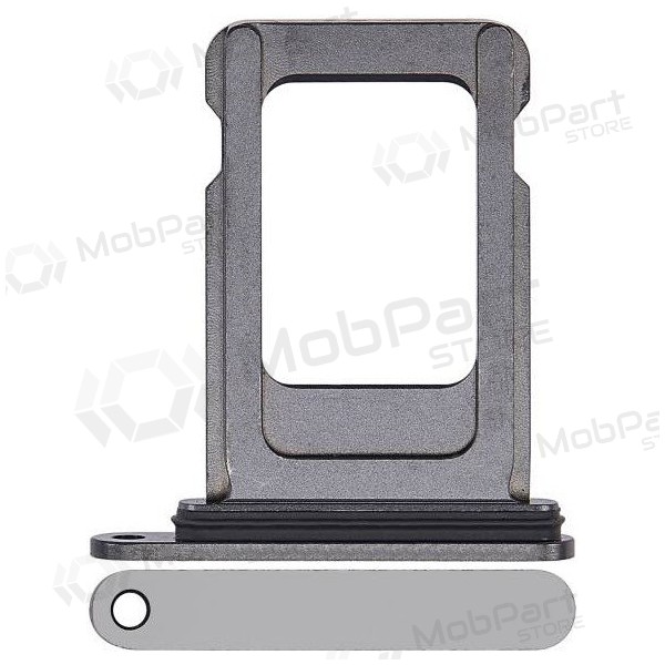 Apple iPhone 14 Pro / 14 Pro Max SIM-Kartenhalter (Schwarz)