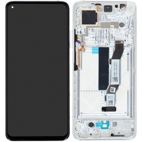 Xiaomi Mi 10T / Mi 10T Pro / Redmi K30S Display (Silbrig) (mit Rahmen) (original)