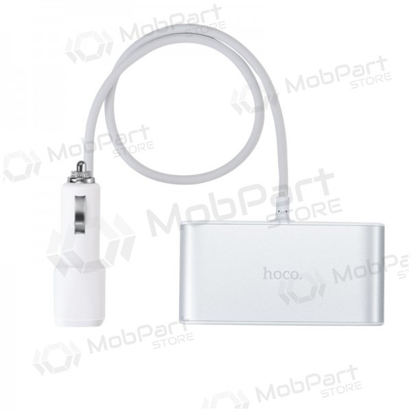 Auto-Ladegerät - šakotuvas Hoco Z13 2xUSB 3xconnector Auto-Ladegerät - šakotuvas Hoco Z13 2xUSB 3xconnector