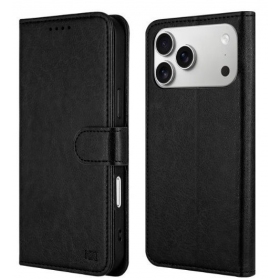 Handyhülle HDD Clasp Wallet Case Samsung A566 A56 5G Schwarz
