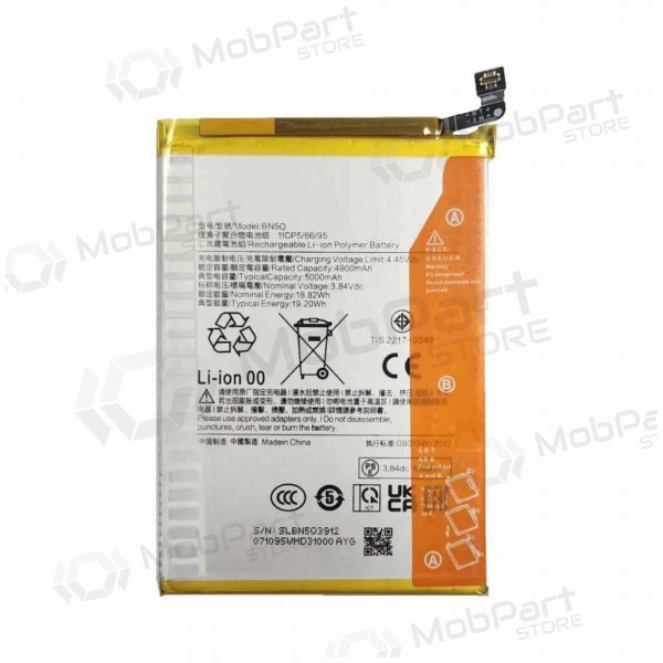 Xiaomi Redmi 13C 5G, Poco C65 Batterie, akumuliatorius (BN5Q) (Premium) Xiaomi Redmi 13C 5G, Poco C65 Batterie, akumuliatorius (BN5Q) (Premium)