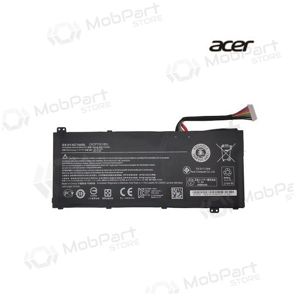 ACER AC14A8L, 4465mAh Laptop-Batterie / Akku - PREMIUM ACER AC14A8L, 4465mAh Laptop-Batterie / Akku - PREMIUM