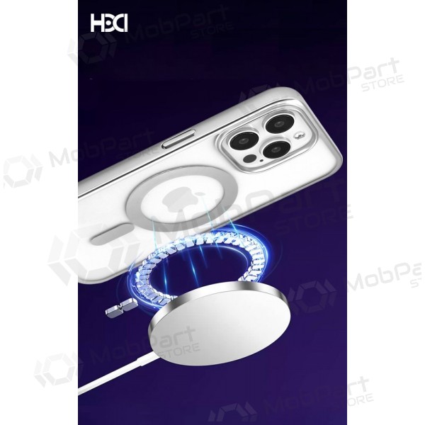 Handyhülle HDD Electro MagSafe Case Apple iPhone 16 Pro Max Blau