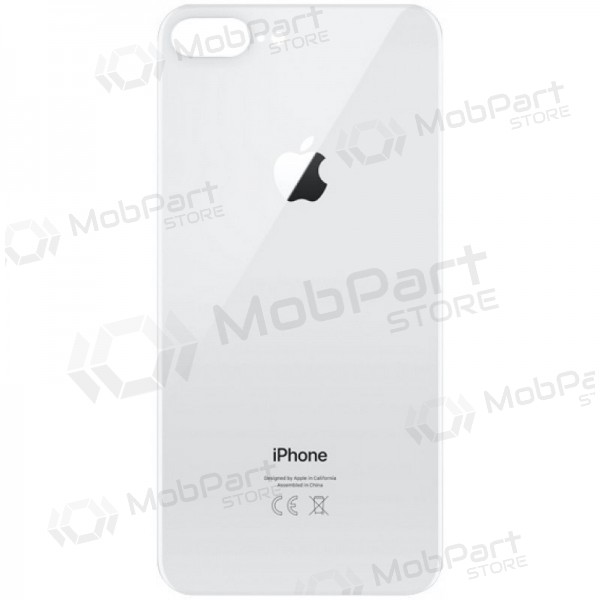 Apple iPhone 8 Plus Rückseite Akkudeckel (Silbrig) (bigger hole for camera) Apple iPhone 8 Plus Rückseite Akkudeckel (Silbrig) (bigger hole for camera)