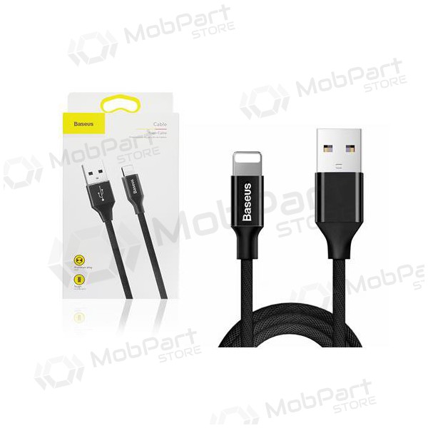 USB Kabel Baseus Yiven USB Lightning 1.8m (Schwarz) CALYW-A01