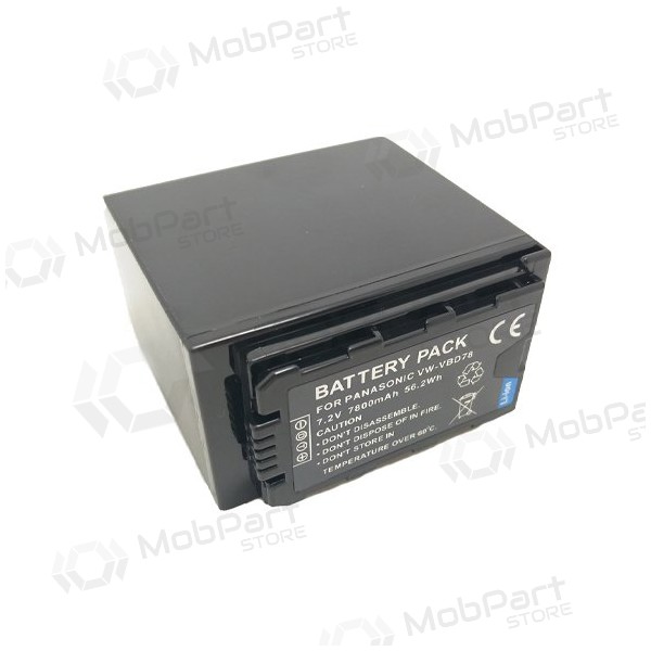 Panasonic VW-VBD78 7800mAh Fotobatterie / Akku Panasonic VW-VBD78 7800mAh Fotobatterie / Akku