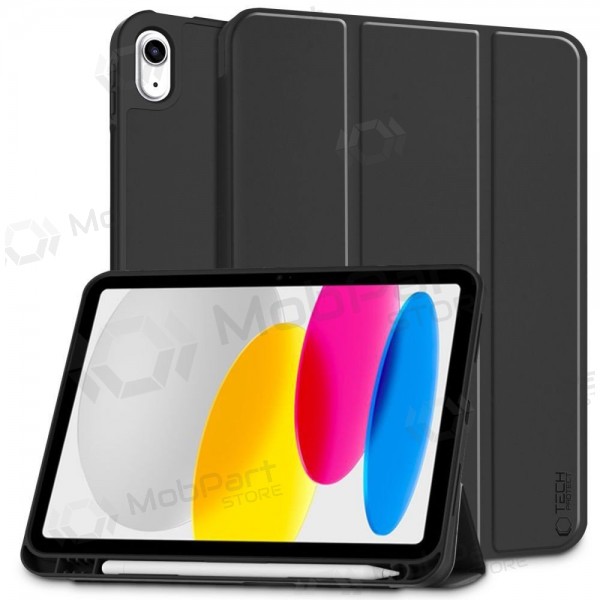 Apple iPad 10.9 2022, iPad 11 2025 hülle -Tech-Protect SmartCase Pen Holder- (schwarz)