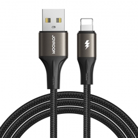 USB Kabel Joyroom SA25-AL3 USB to Lightning 3A 1.2m Schwarz