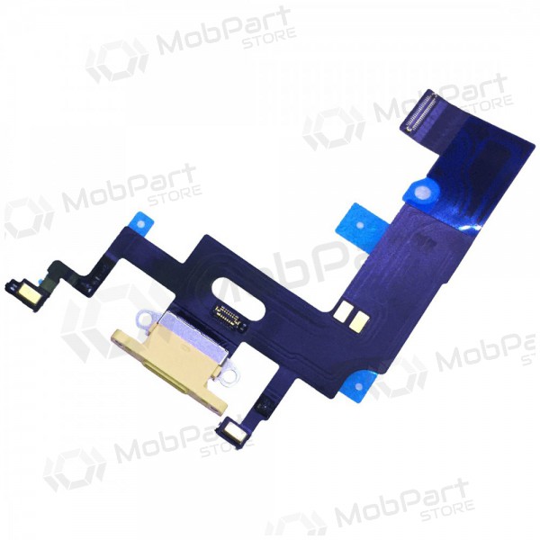 Apple iPhone XR Ladeanschluss und Mikrofonanschluss (Gelb) Apple iPhone XR Ladeanschluss und Mikrofonanschluss (Gelb)