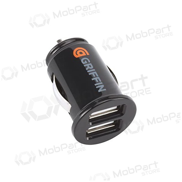 Auto-Ladegerät GRIFFIN (2xUSB 1A) (Schwarz)