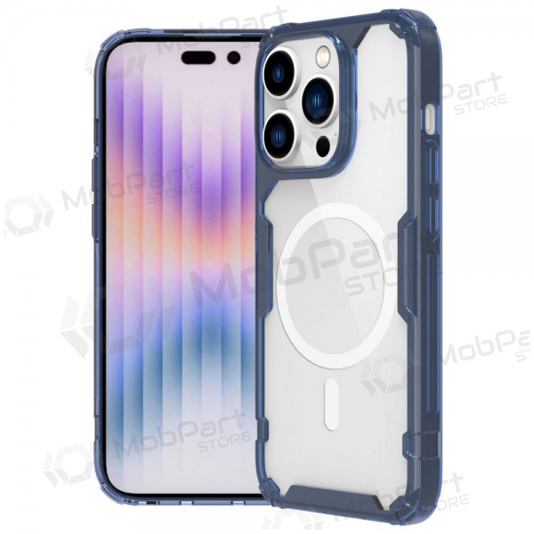 Apple iPhone 13 Pro Max Handyhülle „Nillkin Nature Magnetic“ (Blau)