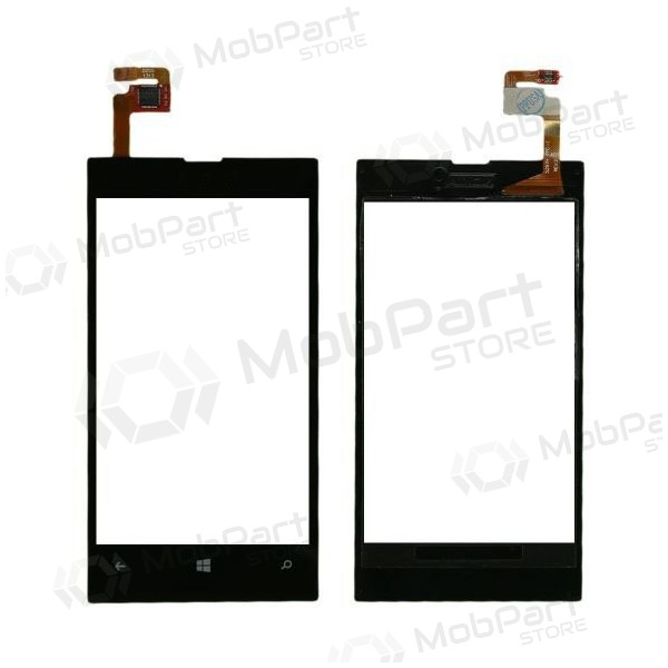 Nokia Lumia 520 / Lumia 525 / Lumia 526 touchscreen (Schwarz) (ohne Rahmen)