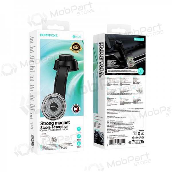 Halterung für Autotelefon Borofone BH123 (dashboard) Schwarz Halterung für Autotelefon Borofone BH123 (dashboard) Schwarz