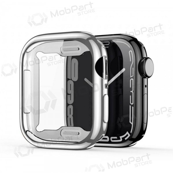 Apple Watch 44mm LCD-Schutzglas / Hülle - Dux Ducis Samo - (silber)