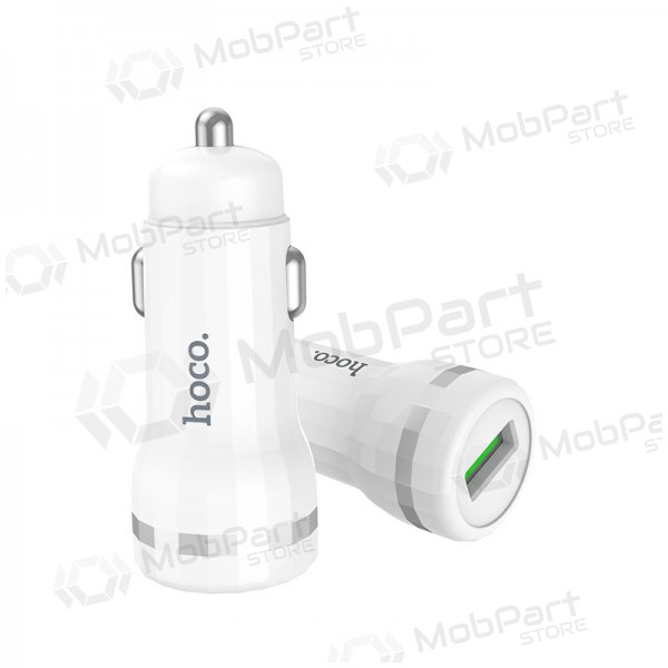 Ladegerät automobilinis Hoco Z27A Staunch Quick Charge 3.0 (3.1A) (Weiß)