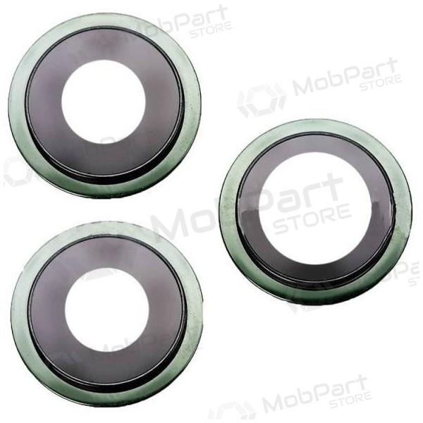 Apple iPhone 11 Pro / 11 Pro Max Kameraglas (3Stck) (Grün) (mit Rahmen) Apple iPhone 11 Pro / 11 Pro Max Kameraglas (3Stck) (Grün) (mit Rahmen)