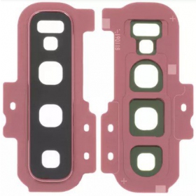 Samsung G975 Galaxy S10+ Kameraglas Rosa (Flamingo Pink)