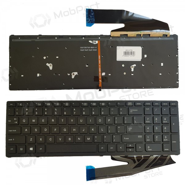 HP ZBook 17 G4, 15 G3, G4, 17 G3, G4, US Tastatur HP ZBook 17 G4, 15 G3, G4, 17 G3, G4, US Tastatur