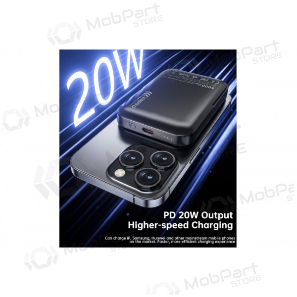 Externe Batterie Power Bank Choetech B743 15W Magsafe 10000mAh Schwarz Externe Batterie Power Bank Choetech B743 15W Magsafe 10000mAh Schwarz