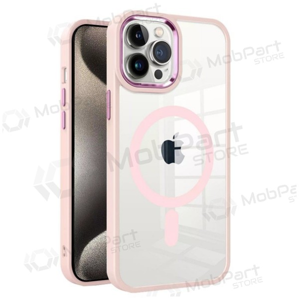 Apple iPhone 14 Plus Hülle - Premium Mag Cover (rosa)