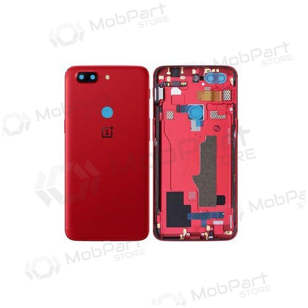 OnePlus 5T Rückseite Akkudeckel Rot (Lava Red) (gebraucht grade B, original)