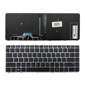 HP: EliteBook Folio 1040 G3, 844423-001 Tastatur (mit Beleuchtung)