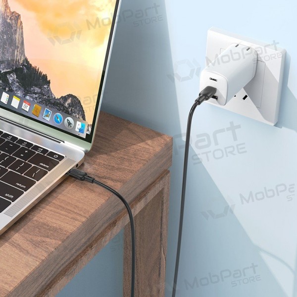 USB Kabel Borofone BX113 60W USB-C to USB-C 2.0m Schwarz
