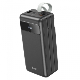 Externe Batterie Power Bank Hoco J86B 22.5W PD+Quick Charge 3.0 60000mAh Schwarz