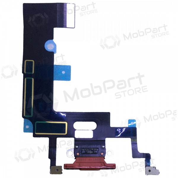 Apple iPhone XR Ladeanschluss und Mikrofonanschluss (Rot) Apple iPhone XR Ladeanschluss und Mikrofonanschluss (Rot)