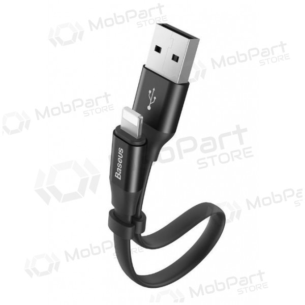 USB Kabel Baseus lightning 0.23m (2A) (Schwarz)