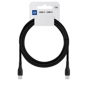 USB-C-Kabel Blue Star PJ73-13-3 USB-C auf USB-C 1 m 60 W schwarz