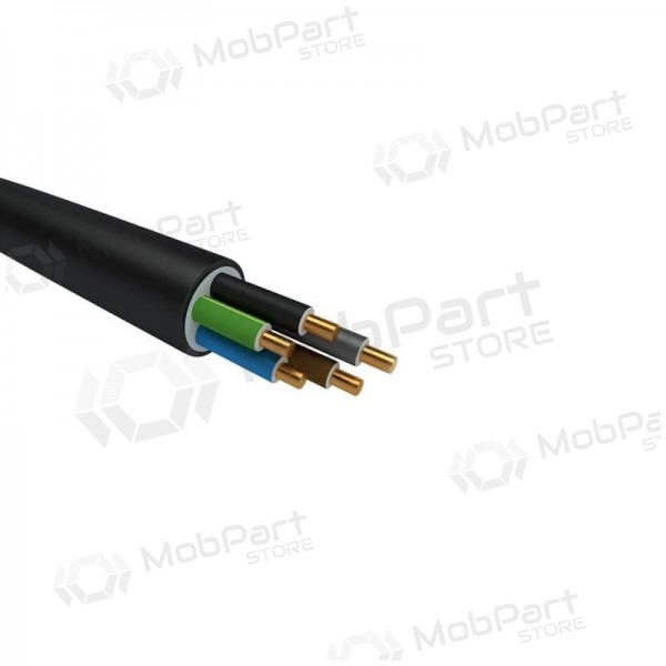 Energiekabel Elpar N2XH-J 5x1.5 mm² Kupfer XLPE CPR B2ca 0.6/1 kV massiv